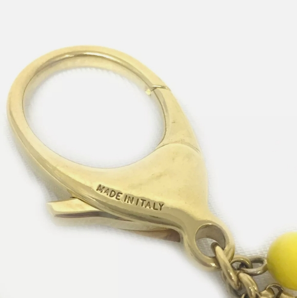 LOUIS VUITTON MONOGRAM PORTE CLES GRELOTS KEY RING CHARM/90448 - Picture 7 of 9